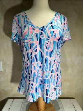 Lilly Pulitzer Tee Shirt Large